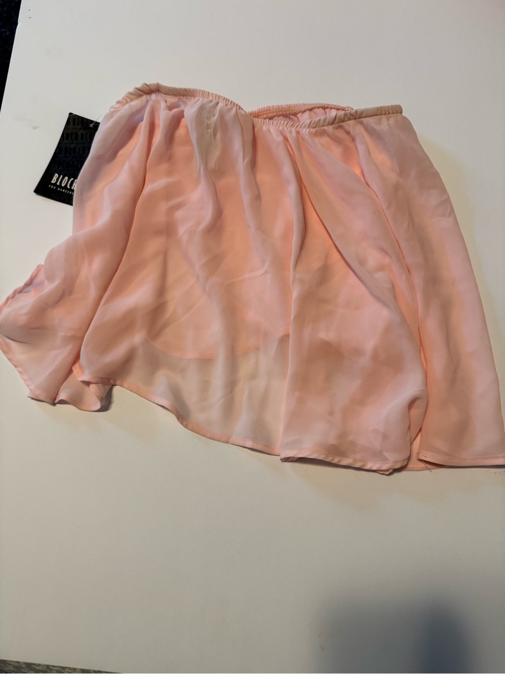 Bloch Ballet Mock Wrap Skirt, Candy Pink